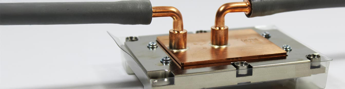 Boyd AI-server cold-plate assembly — interface reference; not a Hi-Contact 4-Pass part.