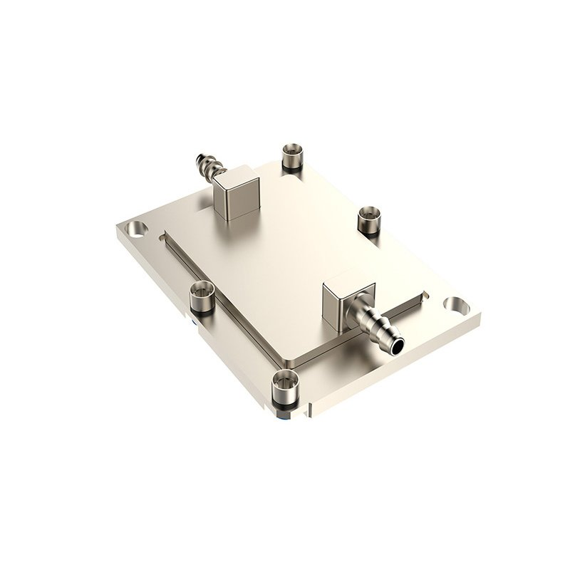 Xinda LGA3647 1U CPU cold plate — same-page product rendering; 800 × 800 original.