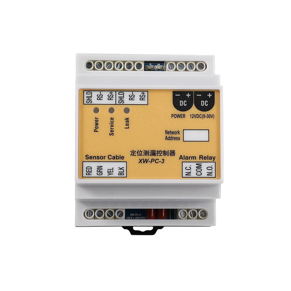 Xiangwei XW-PC-3 locating leak detection controller, front terminal view.