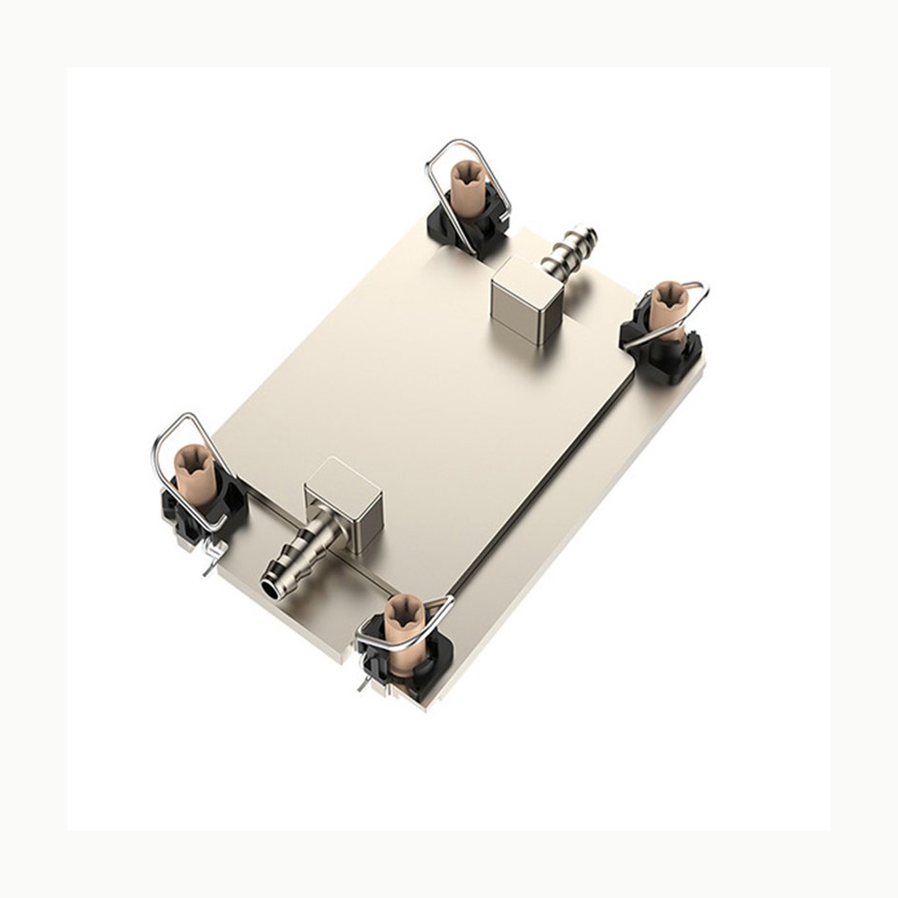 Xinda LGA4677 1U CPU cold plate — same-page product rendering; 800 × 800 original.