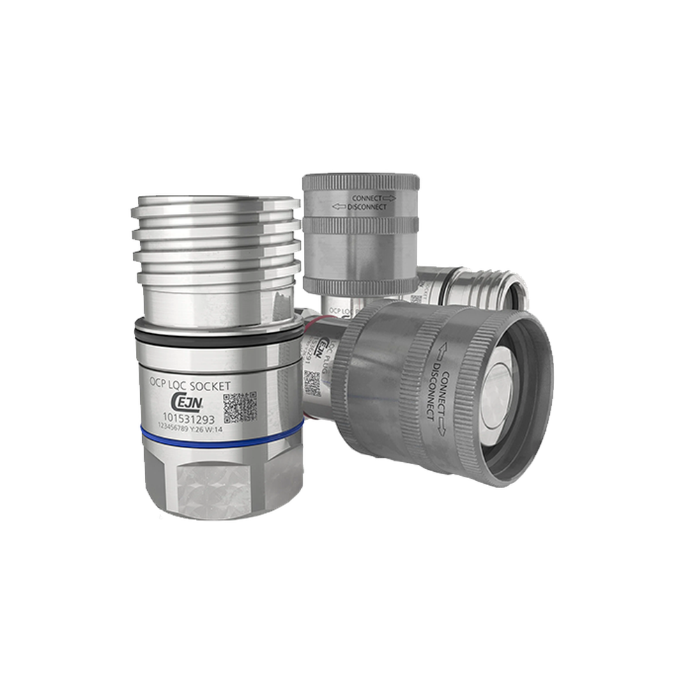 CEJN OCP LQC screw-to-connect quick couplings displayed on Wonpong's LQC product page; image shows a series grouping, not an exact order-code pair.