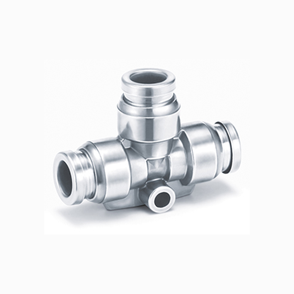 SMC KQG2T equal tube tee union, official KQG2 series-shape image.
